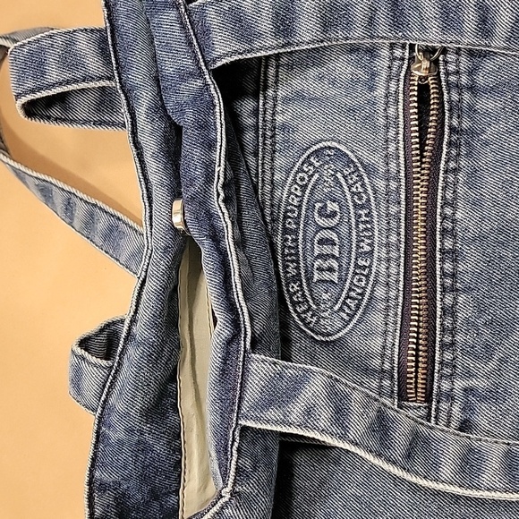 BDG Logo Washed Denim Tote Bag, Gently Used Condition - Picture 4 of 11